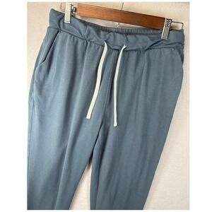 Free Fly Breeze Athletic Jogger Lounge Pants Men L Blue Drawstring 30x26 Pockets